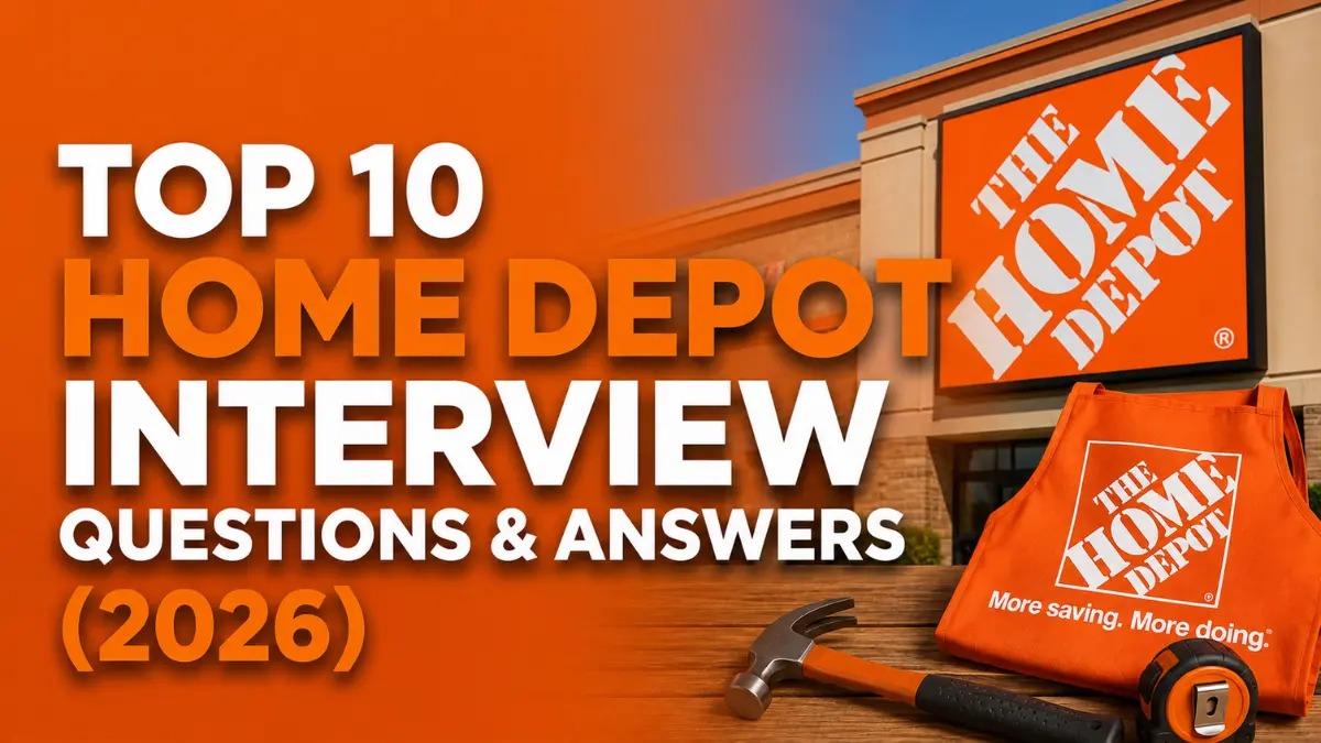 Top 10 Home Depot Interview Questions & Answers (2026)